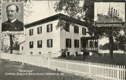 Richfield - Admiral Schley's Birthplace Postcard