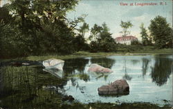 View of Pond at Longmeadow Postcard