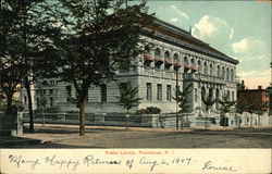 Public Library Postcard