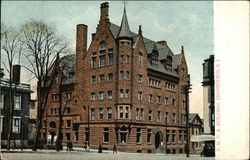 YMCA Building Postcard