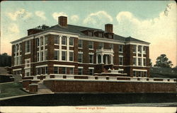 Warwick High School Rhode Island Postcard Postcard