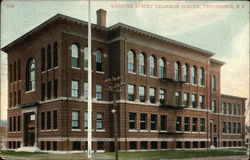 Webster Street Grammar School Postcard