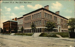 Hope Street High School Providence, RI Postcard Postcard