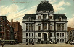 Providence CIty Hall Postcard