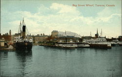 Bay Street Wharf Toronto, ON Canada Ontario Postcard Postcard