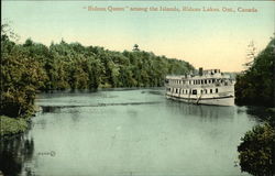 "Rideau Queen" Among the Islands Rideau Lakes, ON Canada Ontario Postcard Postcard