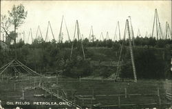 Oil Fields Petrolea, ON Canada Ontario Postcard Postcard