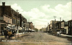 Main Street, Shelburne Postcard