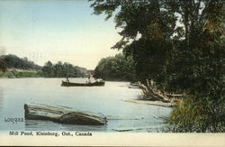 Scenic View of Mill Pond Kleinburg, ON Canada Ontario Postcard Postcard