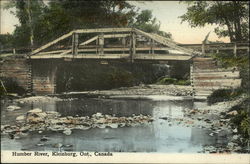 Humber River Kleinburg, ON Canada Ontario Postcard Postcard