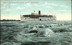 Rapids King Shooting Lachine Rapids Montreal, PQ Canada Quebec Postcard Postcard