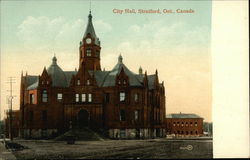 City Hall Stratford, ON Canada Ontario Postcard Postcard