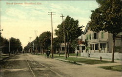 View of Brant Avenue Postcard