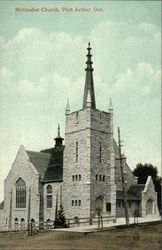 Street View of Methodist Church Port Arthur, ON Canada Ontario Postcard Postcard