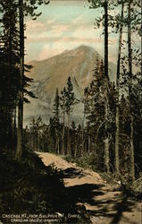 Cascade Mountain from Sulphur Mountain Postcard