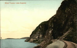 Mink Tunnel, Lake Superior Ontario Canada Postcard Postcard