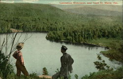 Laurentian Mountains, Near Sault St. Marie Ontario Canada Postcard Postcard