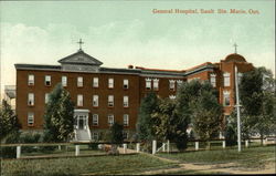 General Hospital Sault Ste. Marie, ON Canada Ontario Postcard Postcard