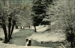 A Winter Scene Toronto, ON Canada Ontario Postcard Postcard