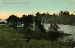 Howard Lake, High Park Postcard