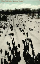 High Park Slides Toronto, ON Canada Ontario Postcard Postcard