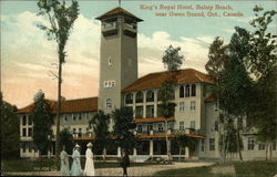 King's Royal Hotel, Balmy Beach Owen Sound, ON Canada Ontario Postcard Postcard