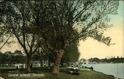 People Strolling Through Park on Centre Island Toronto, ON Canada Ontario Postcard Postcard