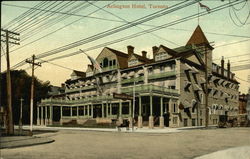 Street View of the Arlington Hotel Toronto, ON Canada Ontario Postcard Postcard