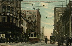 Queen and Yonge Streets Postcard