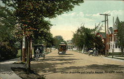 Corner of Broadview and Langley Avenue Toronto, ON Canada Ontario Postcard Postcard