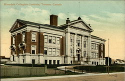 Riverdale Collegiate Institute Toronto, ON Canada Ontario Postcard Postcard