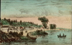 Toronto in 1803 Ontario Canada Postcard Postcard