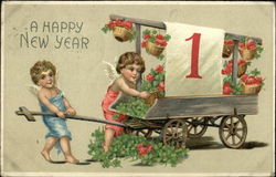 A Happy New Year Postcard