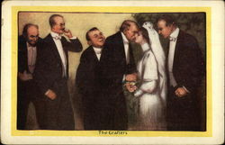 The Grafters Marriage & Wedding Postcard Postcard