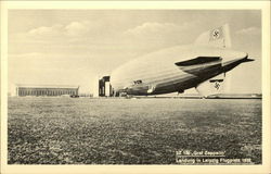 LZ 150 "Grat Zeppelin" - Reproduction Aircraft Postcard Postcard