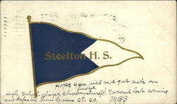 Steelton H.S Pennsylvania Postcard Postcard