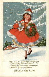 God Jul I Jesu Navn! Postcard