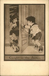 Caught in the Jam Postcard