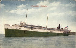 Steamer "Juniata" Postcard