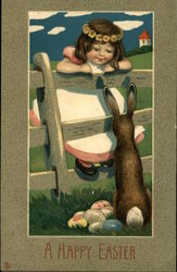 A Happy Easter Postcard