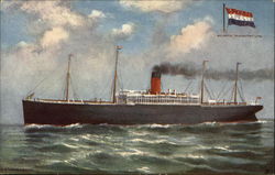 Atlantic Transport Line - S.S. Minnetonka Postcard