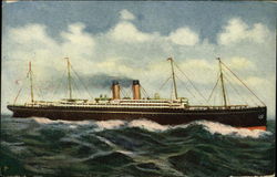 Steamship Baltic Boats, Ships Postcard Postcard