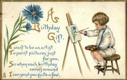 As Birthday Gift Postcard Postcard