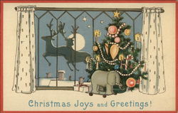 Christmas Joys and Greetings! Postcard