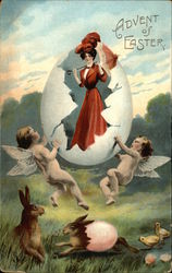 Advent of Easter Postcard