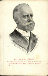 Reverend Dr. R.A. Torrey, the Evangelist Men Postcard Postcard