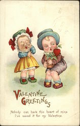 Valentine Greetings - Nobody Can Have This Heart of Mine Postcard