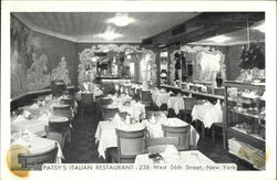 Patsy's Italian Restaurant New York, NY Postcard Postcard