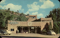 Strausenback's Garden of the Gods Trading Post Colorado Springs, CO Postcard Postcard