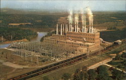 River Bend Steam Plant No. 1 Charlotte, NC Postcard Postcard